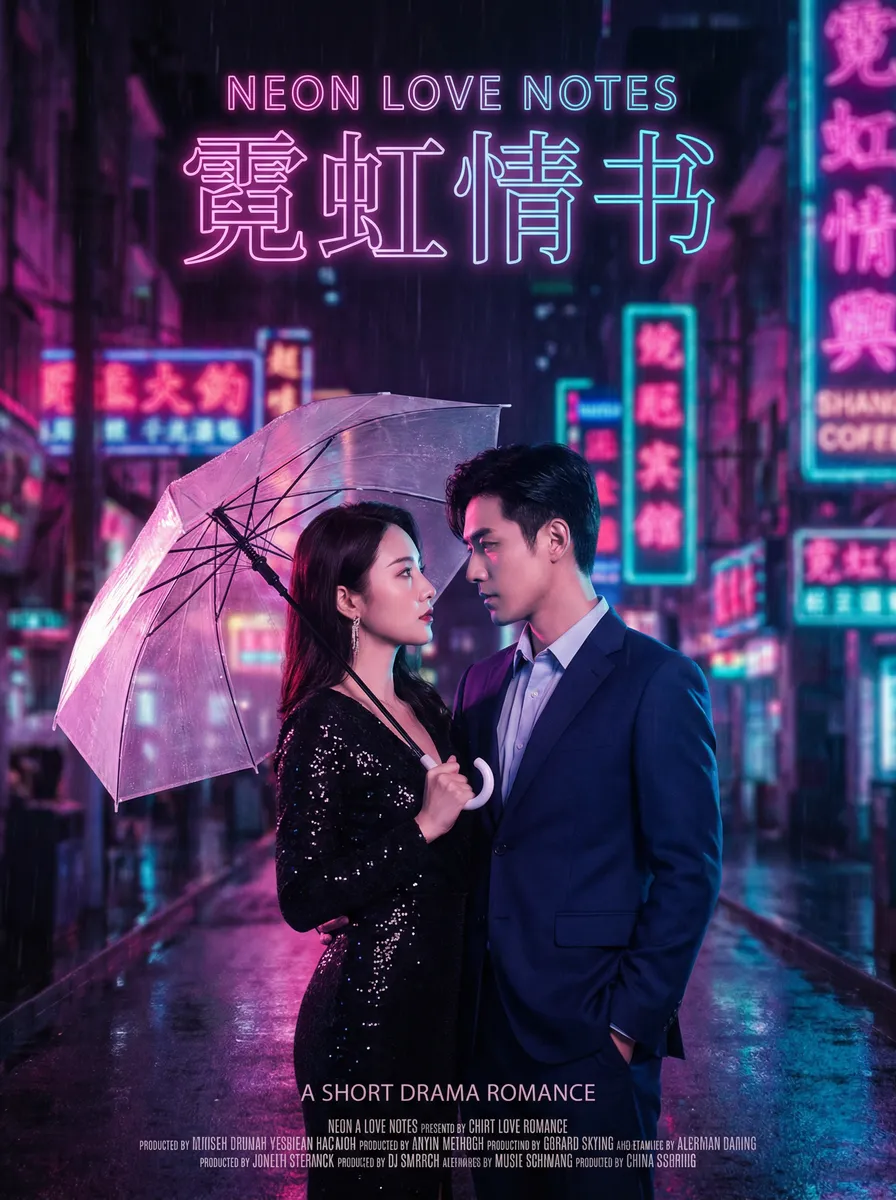 潘玮仪 热播都市爱情短剧 - 霓虹情书海报